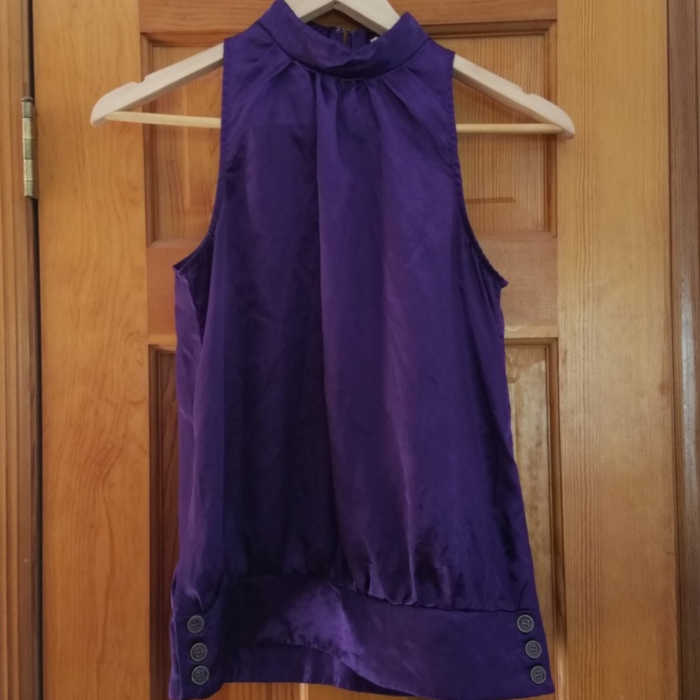 4/$20 Purple Sleeveless top.